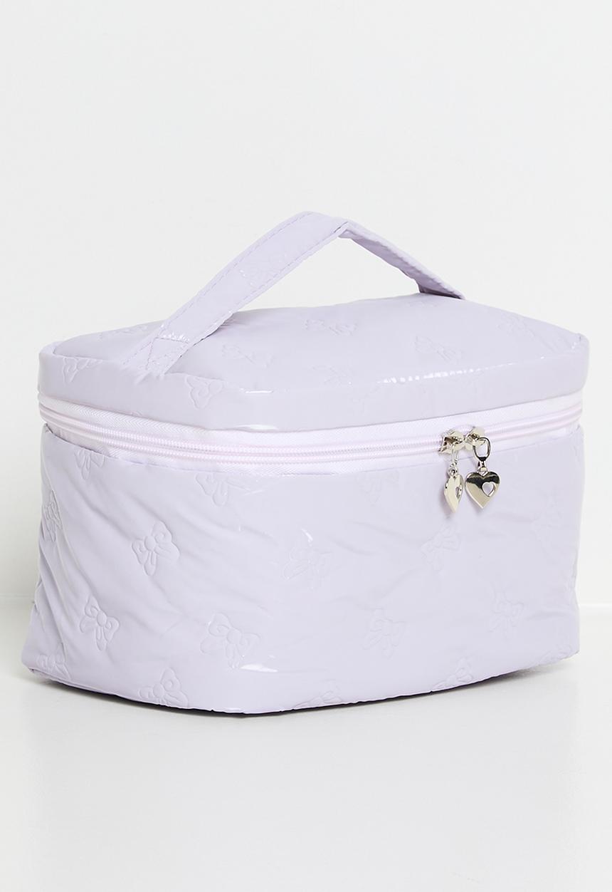 Pop Candy - Faux leather cosmetic bag - lilac