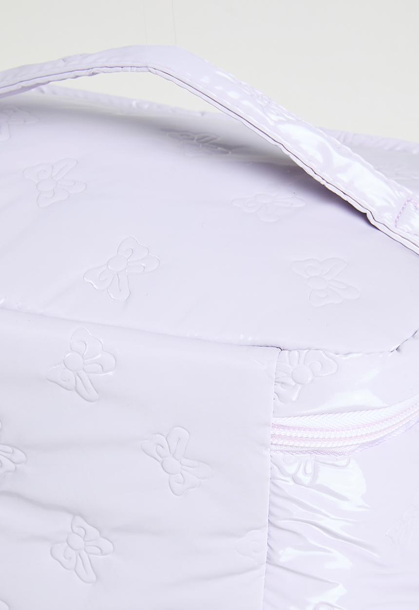 Pop Candy - Faux leather cosmetic bag - lilac