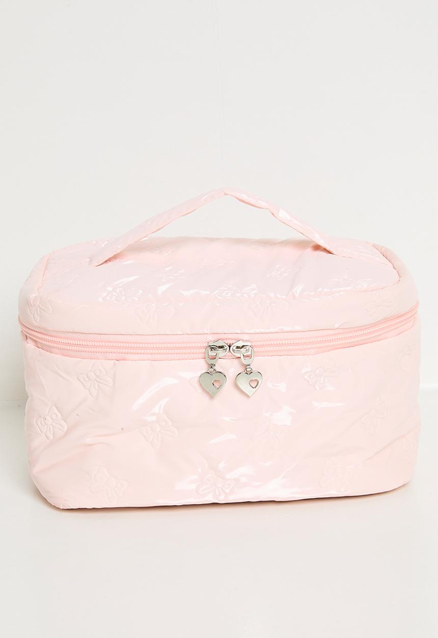 Pop Candy - Faux leather cosmetic bag - pink