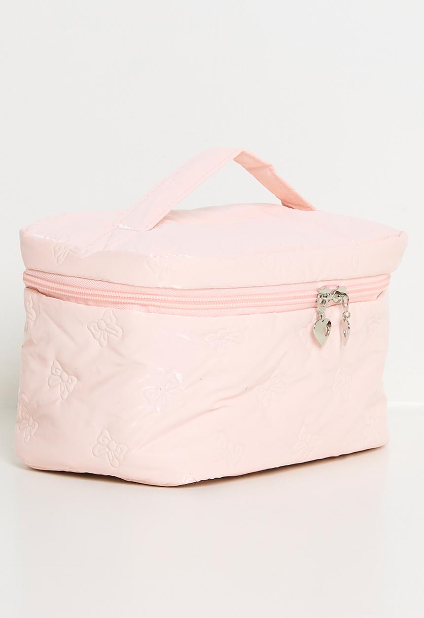 Pop Candy - Faux leather cosmetic bag - pink