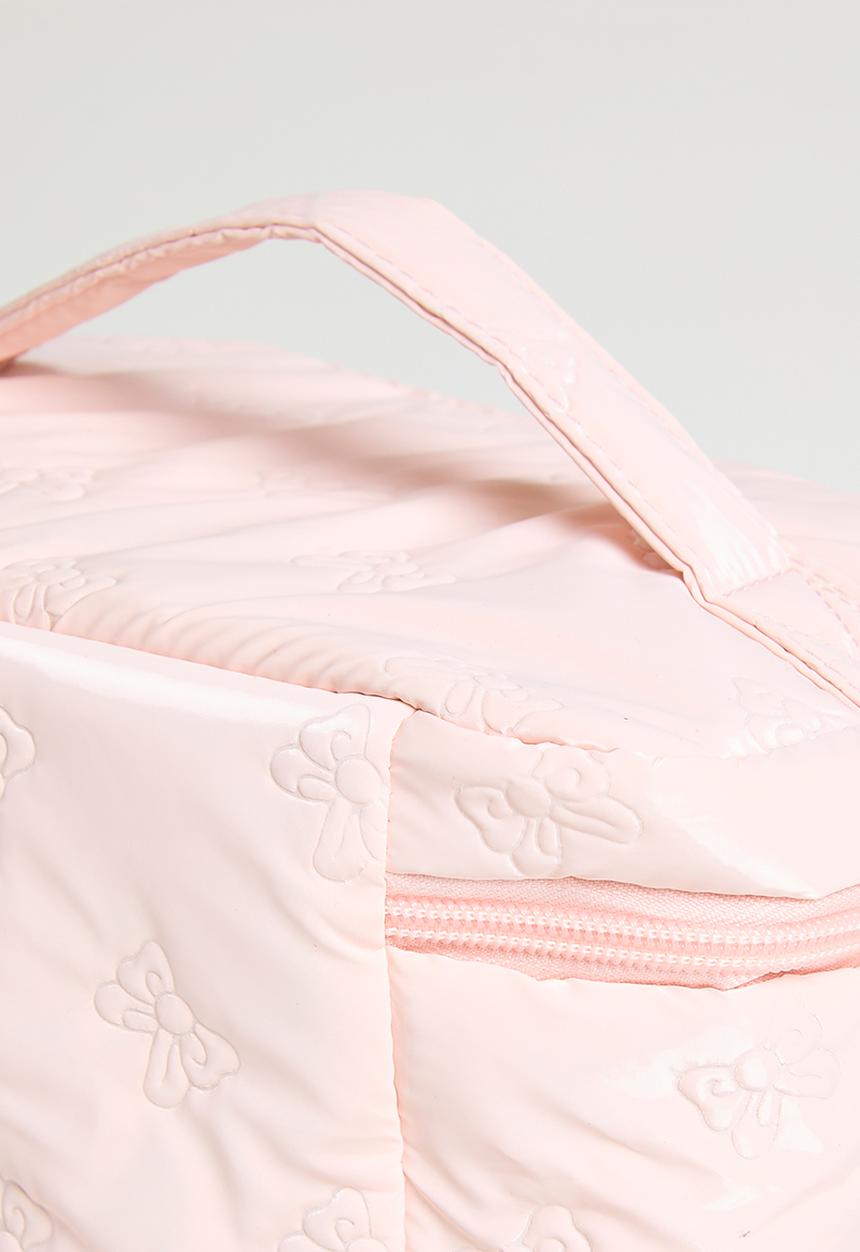 Pop Candy - Faux leather cosmetic bag - pink