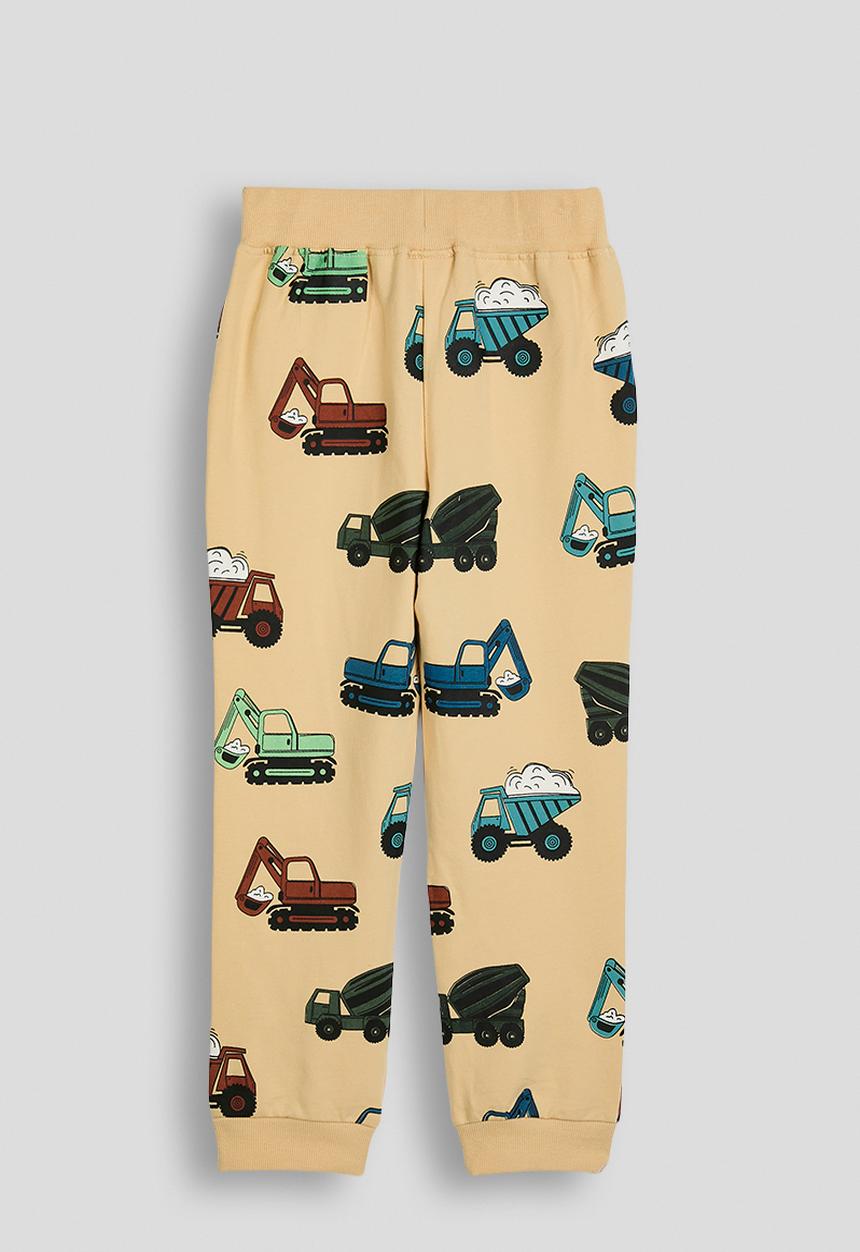 Pop Candy - Printed joggers - wheat brown/trucks