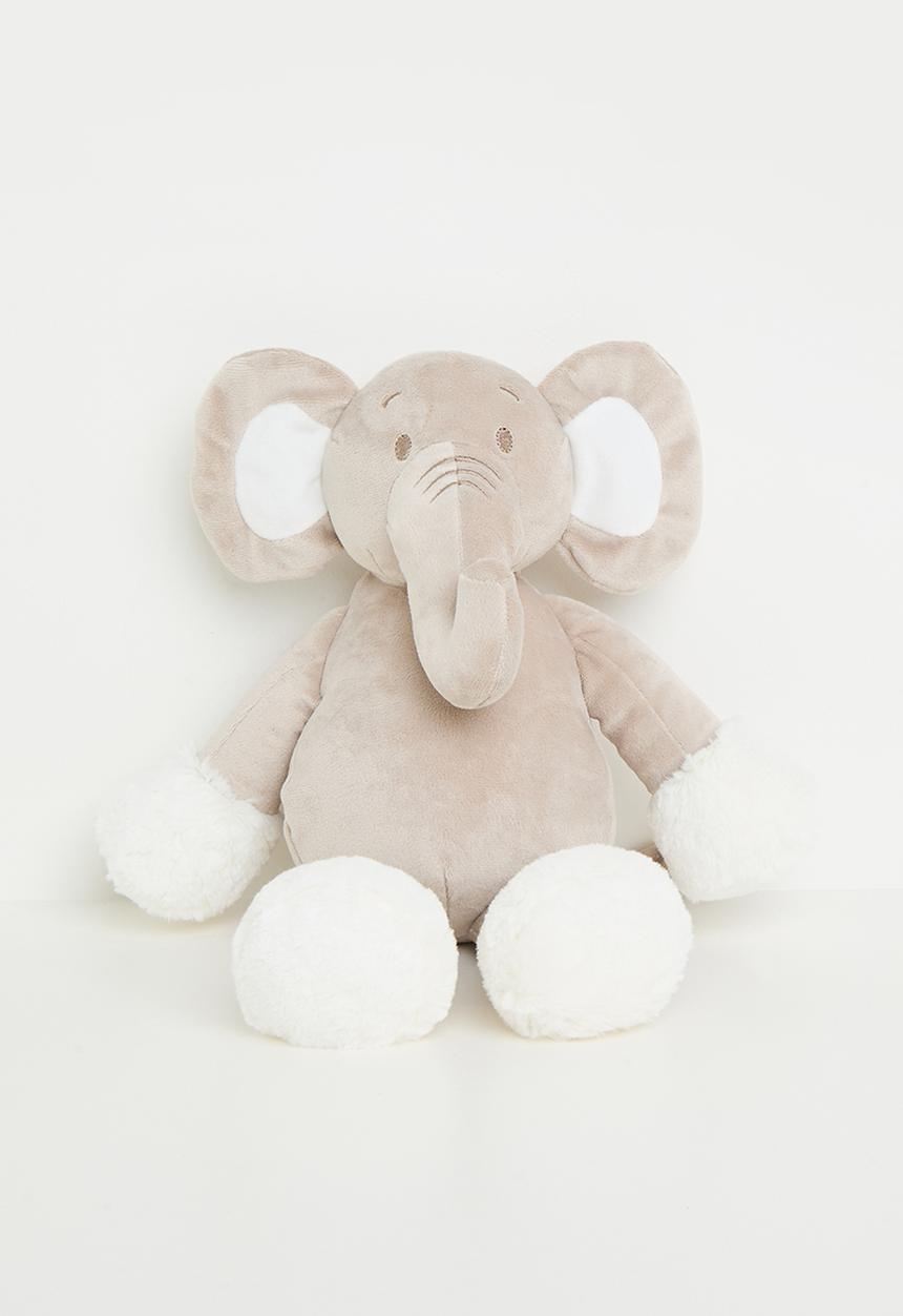 Pop Candy - Elephant plushie - beige/white