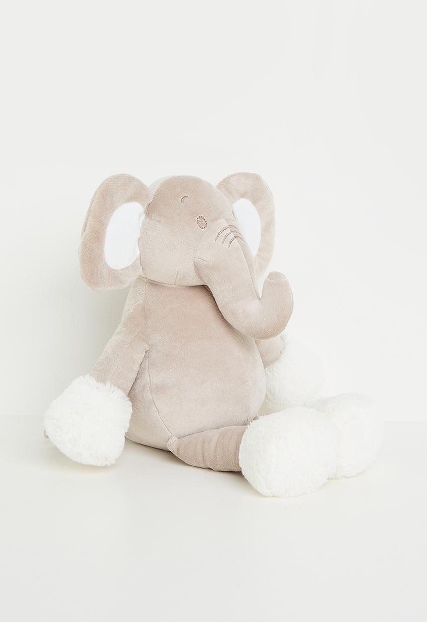 Pop Candy - Elephant plushie - beige/white