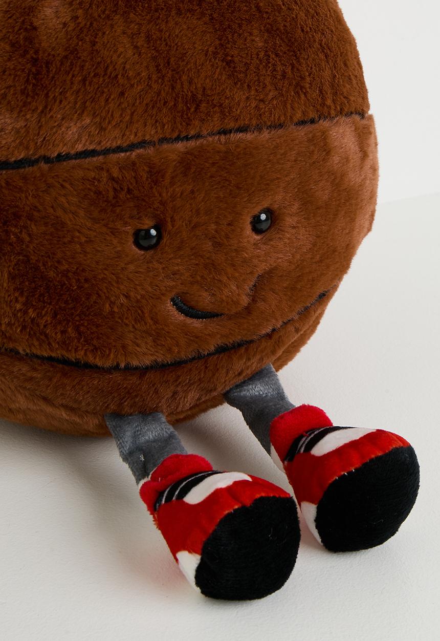 Pop Candy - Super soft basketball cushion - warm brown
