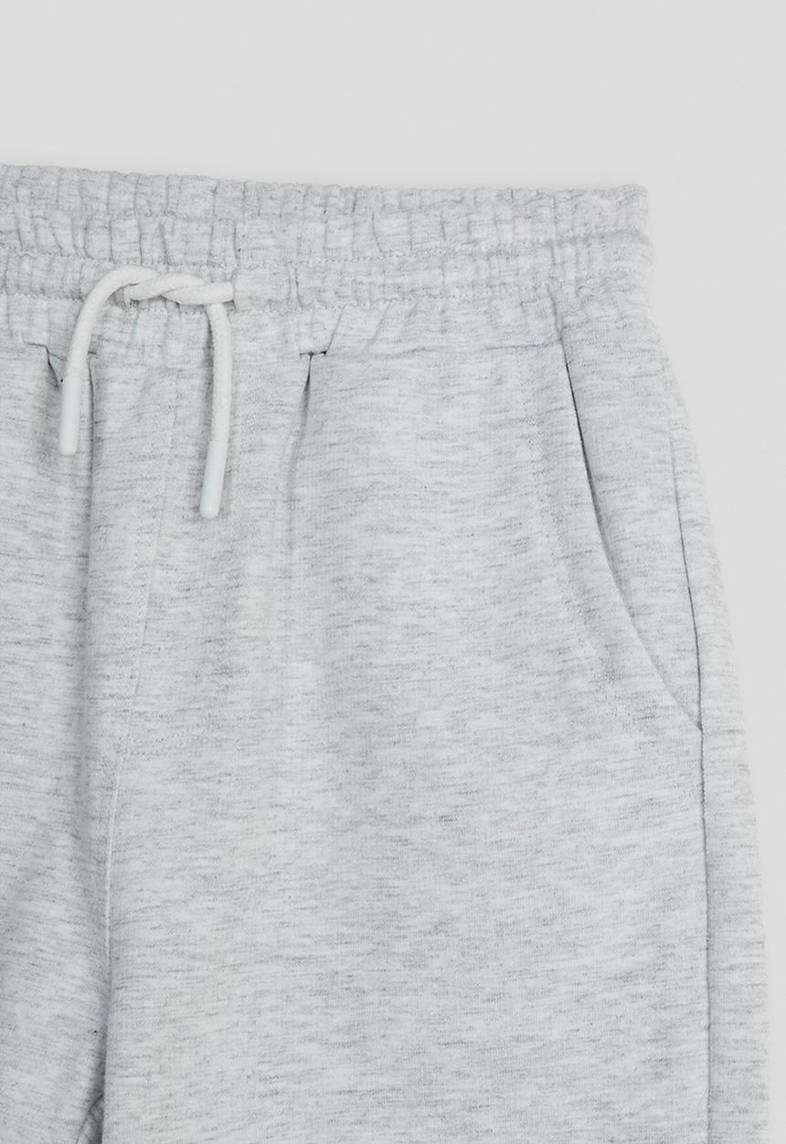 Cotton On - 3 PACK HENRY SLOUCH SHORT - BLACK & GREY MARLE & CHESTNUT