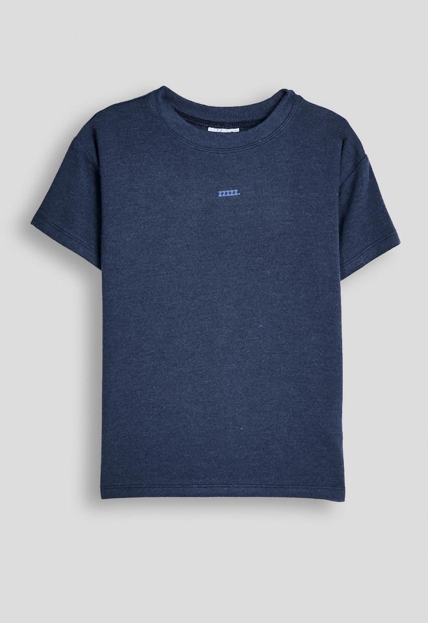 Cotton On - Cuddlecosy Short Sleeve Pyjama Top Multipack - Blue Bonnet Marle/In The Navy Marle