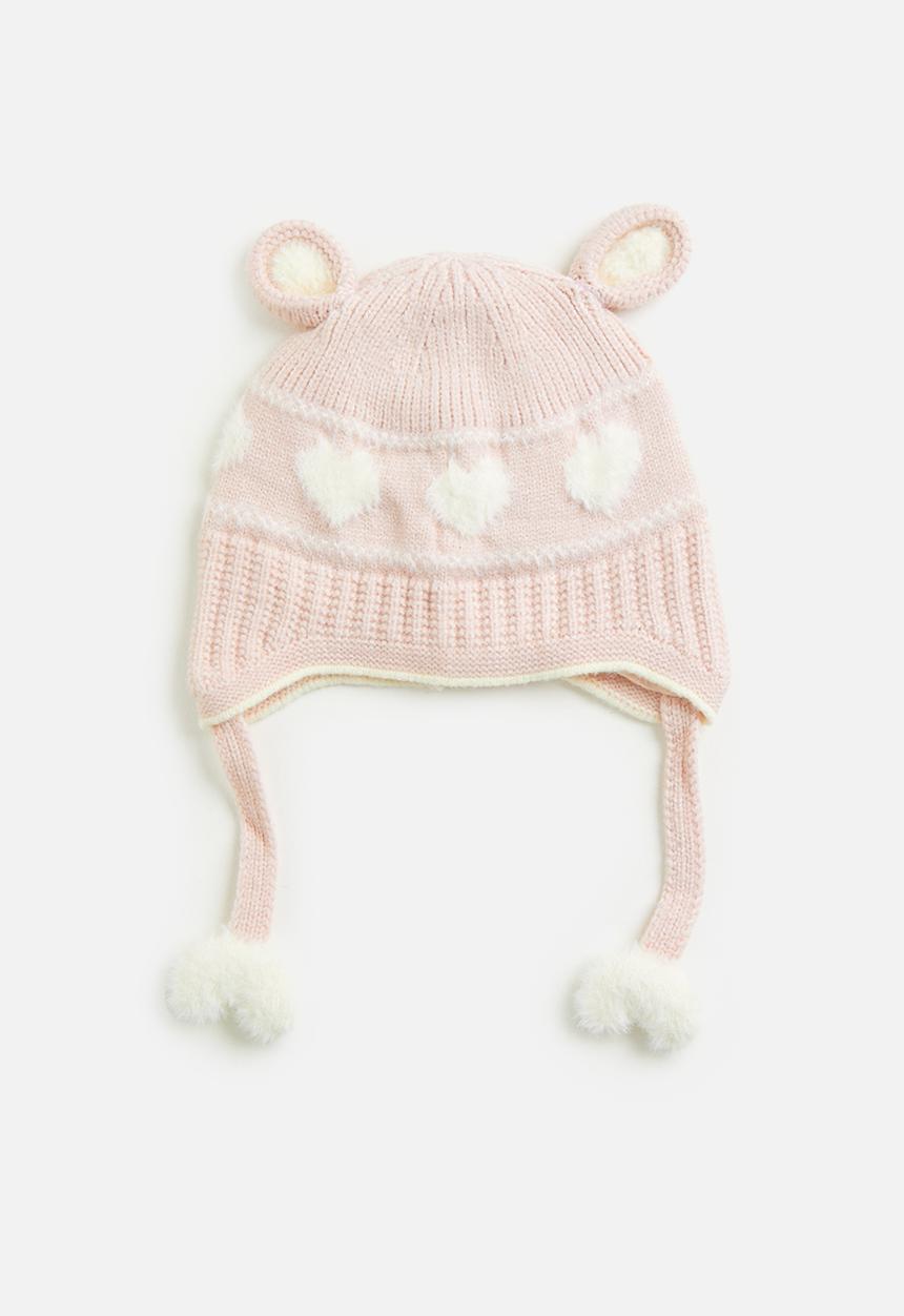 Pop Candy - Wool beanie - pastel pink