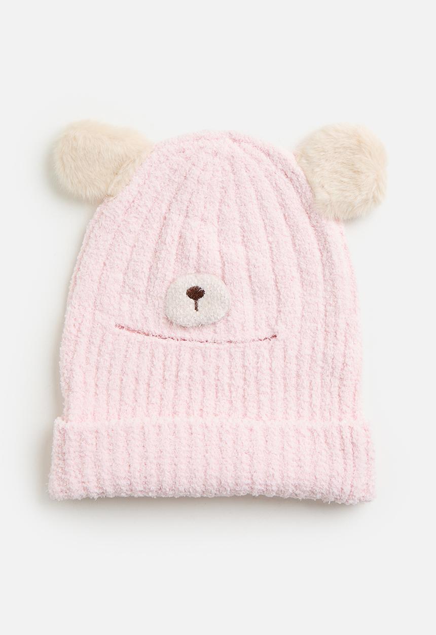 Pop Candy - Soft bear beanie - light pink