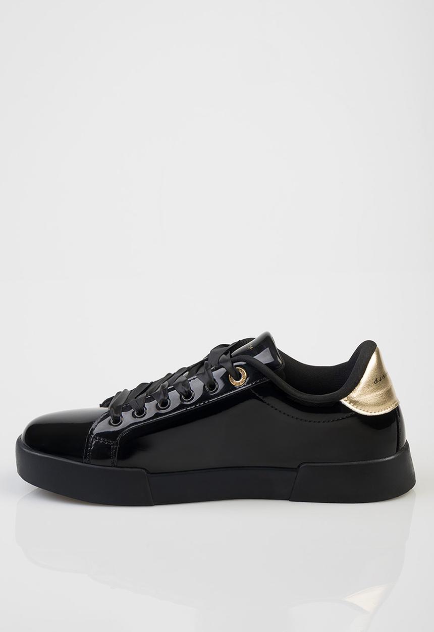 SISSY BOY - Patent combo bling - black