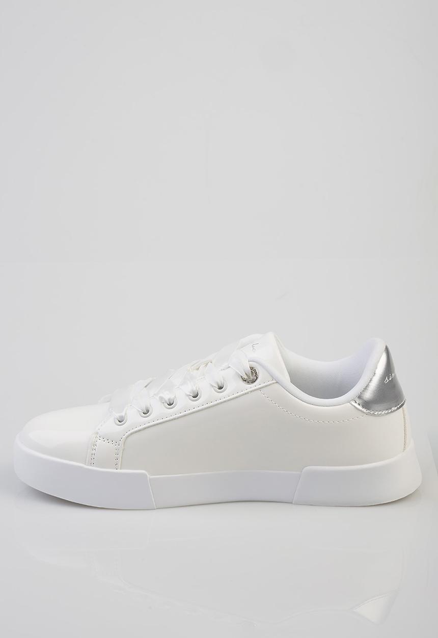 SISSY BOY - Patent combo bling - white