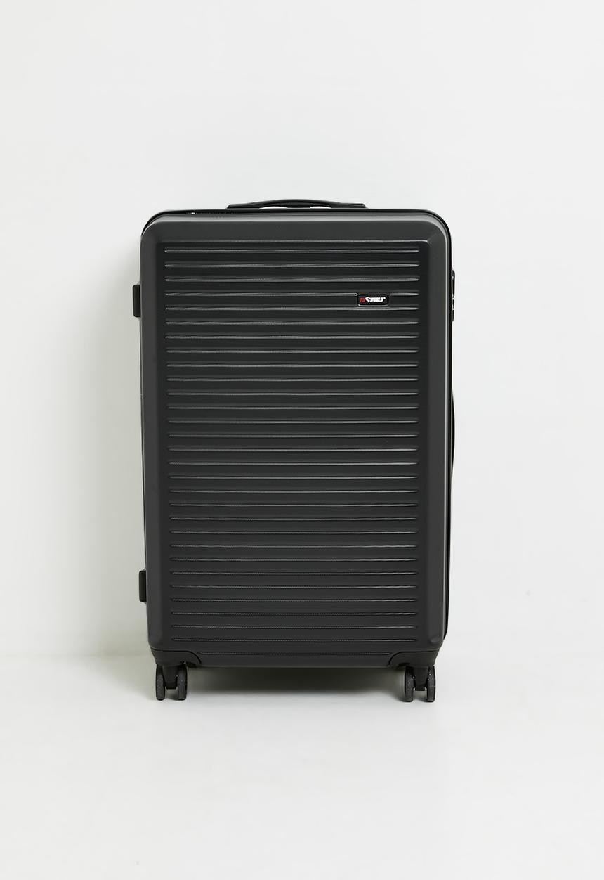 H&S - Noir 4 wheel travel set of 3 - Black