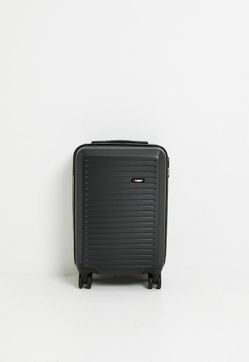 H&S - Noir 4 wheel travel set of 3 - Black