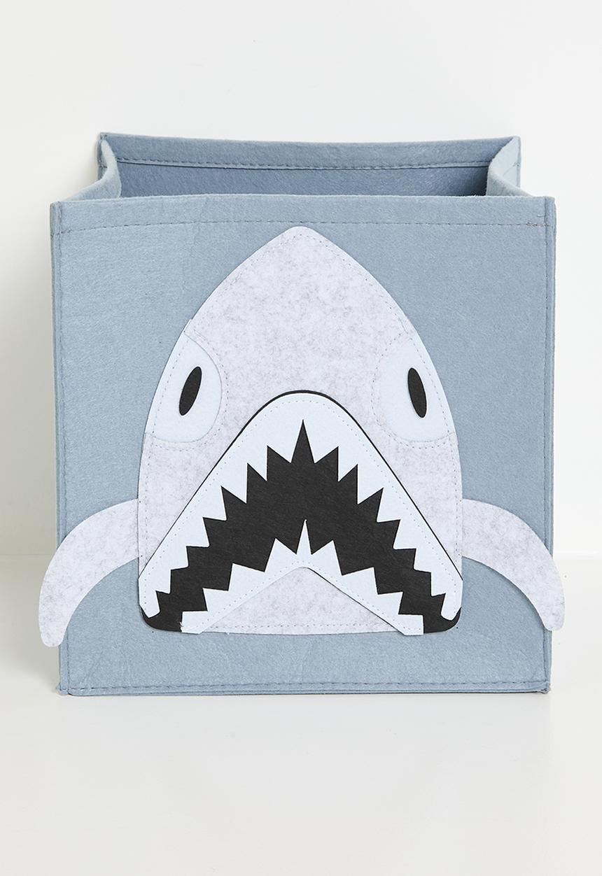 Storage Solutions - Shark kids storage - Grey