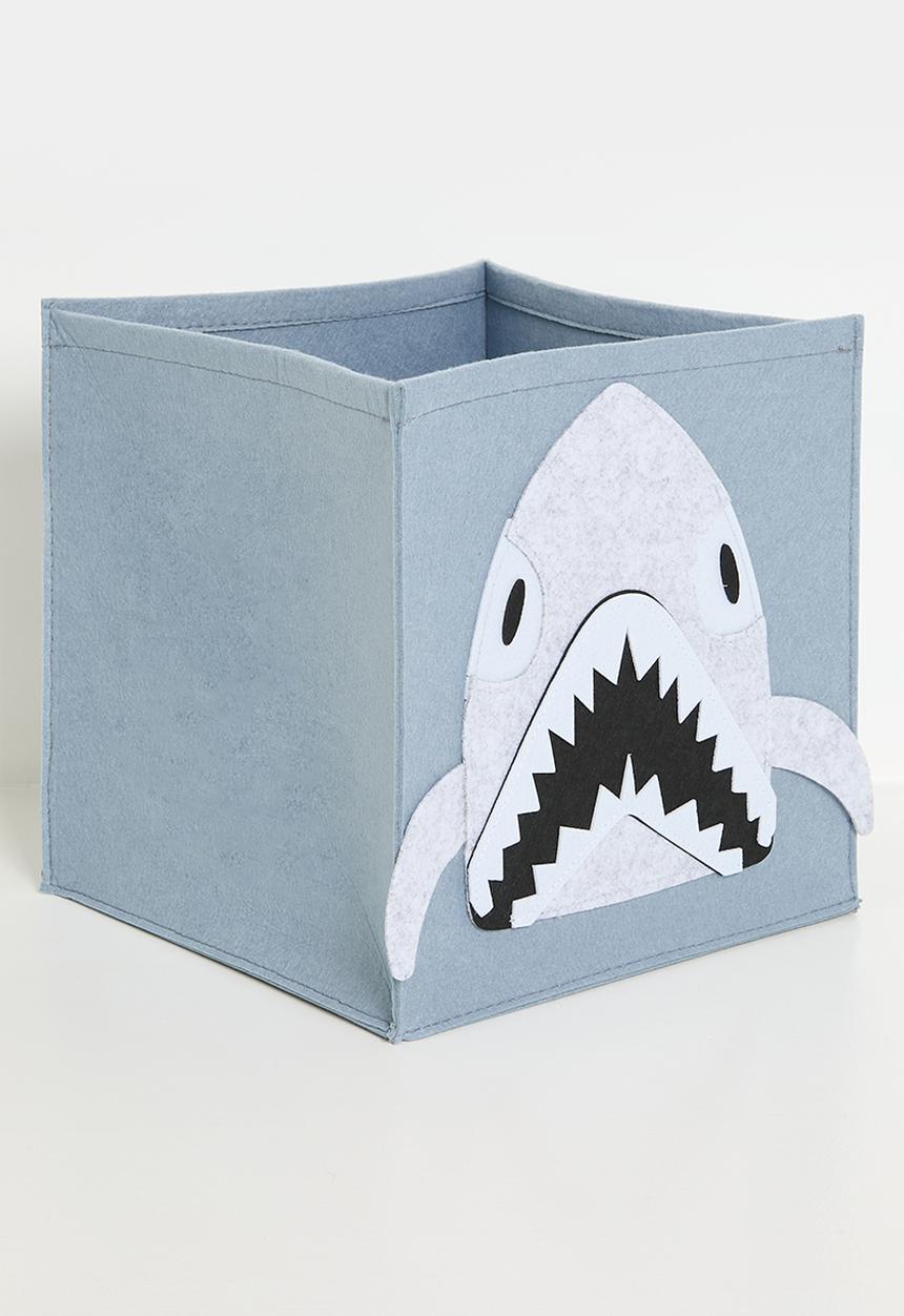 Storage Solutions - Shark kids storage - Grey