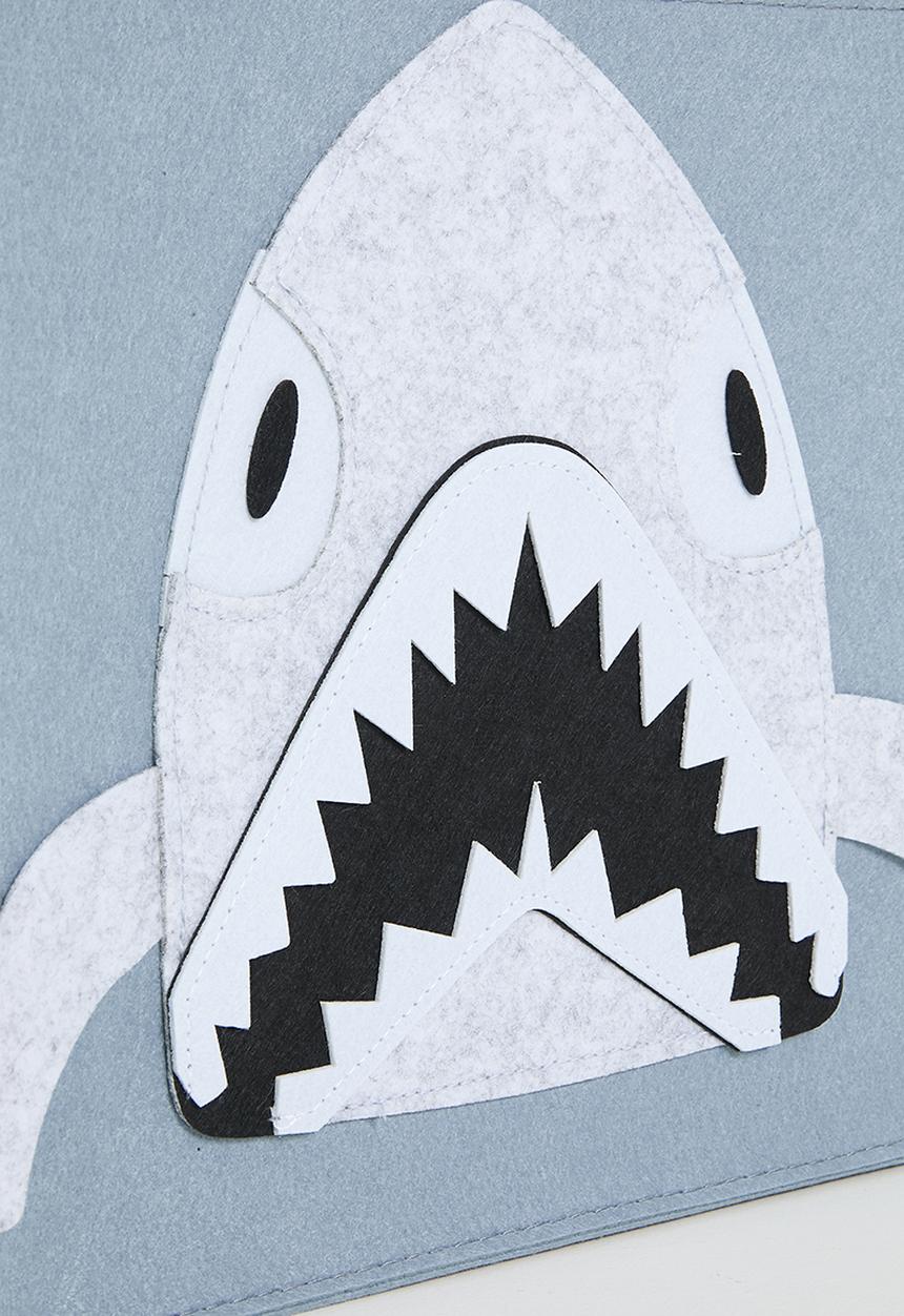 Storage Solutions - Shark kids storage - Grey