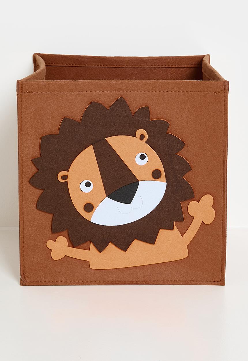 Storage Solutions - Lion kids storage - Rust