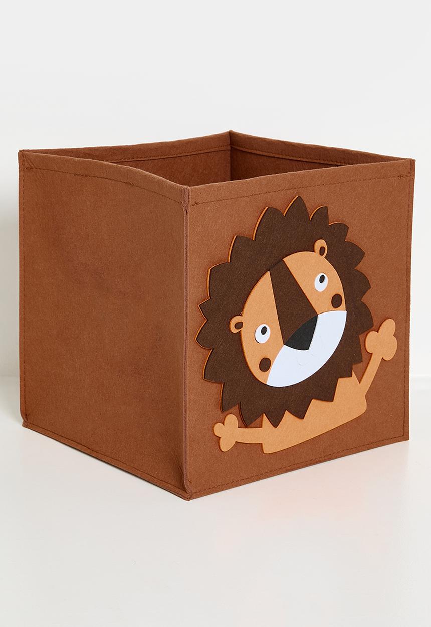Storage Solutions - Lion kids storage - Rust