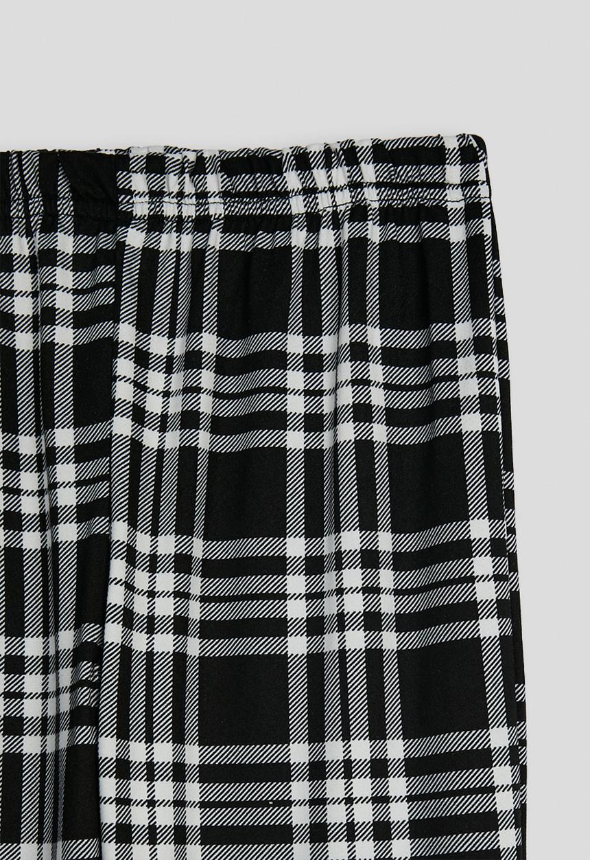 Pop Candy - Spacesaur pj set - grey/check