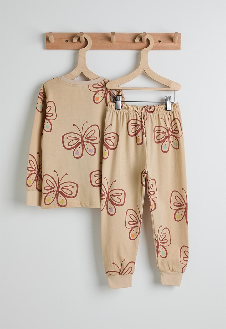 Pop Candy - Pj set - beige/bow aop