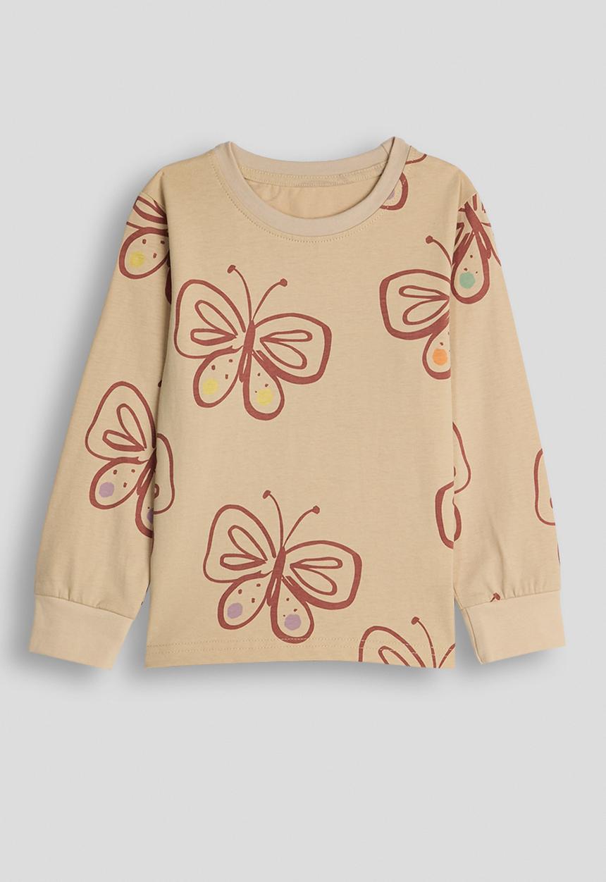 Pop Candy - Pj set - beige/bow aop