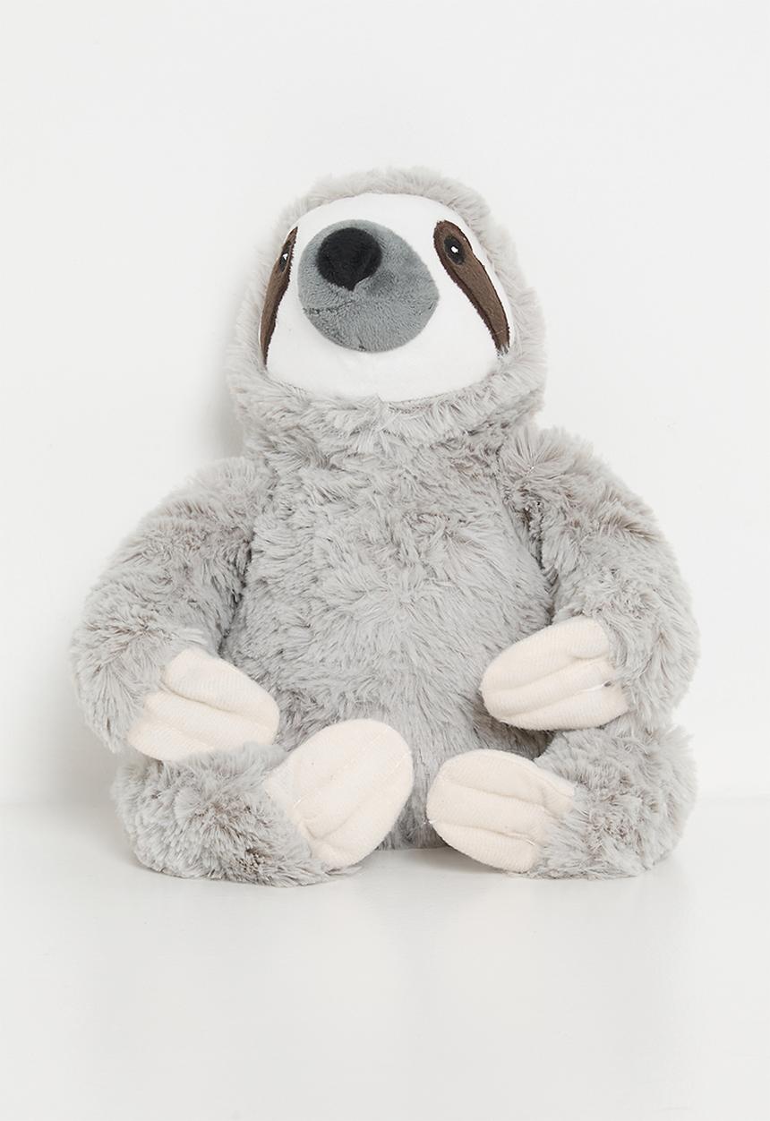 H&S - Plush Sloth Doorstop - Grey