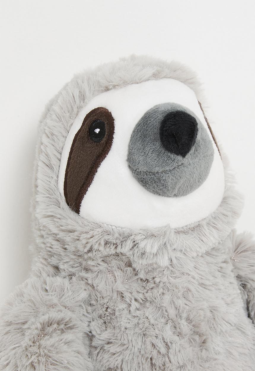 H&S - Plush Sloth Doorstop - Grey