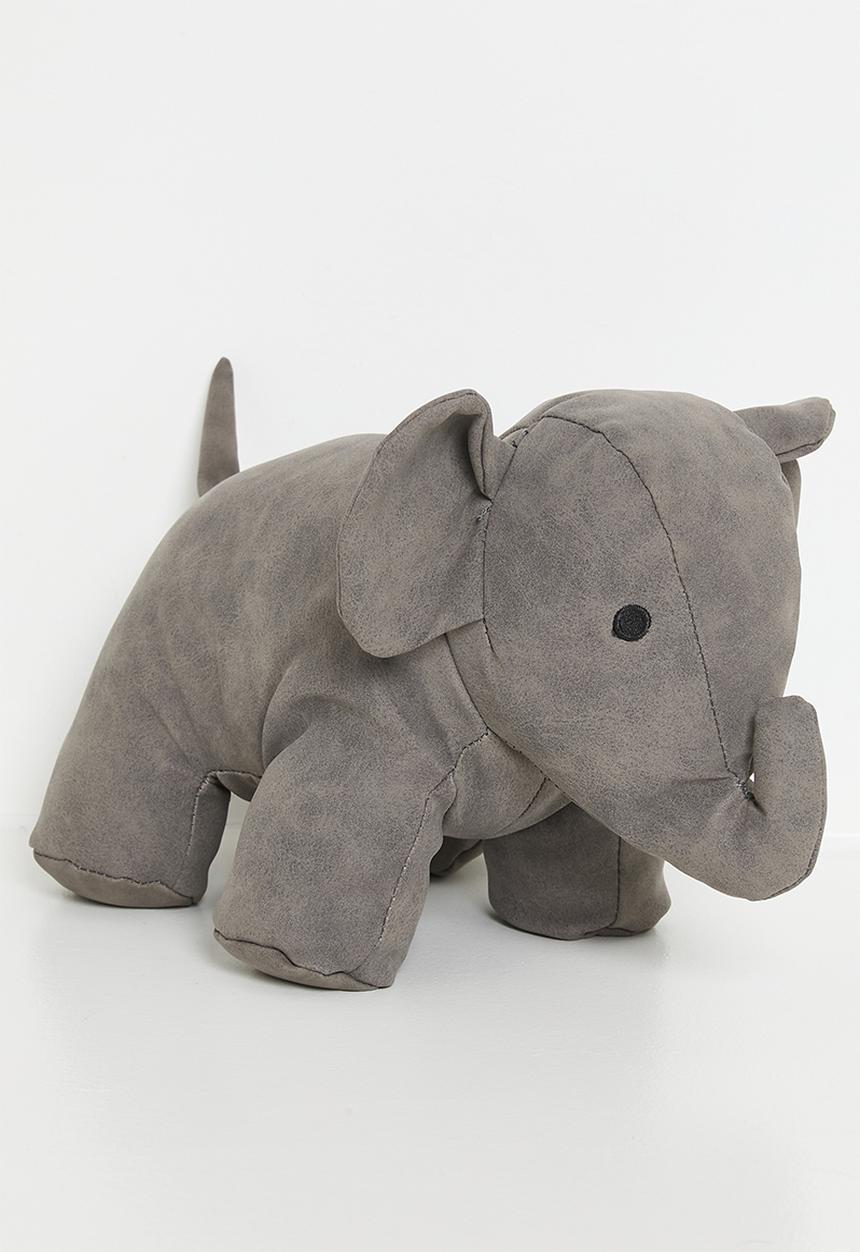 H&S - Plush Ellie Doorstop - Charcoal