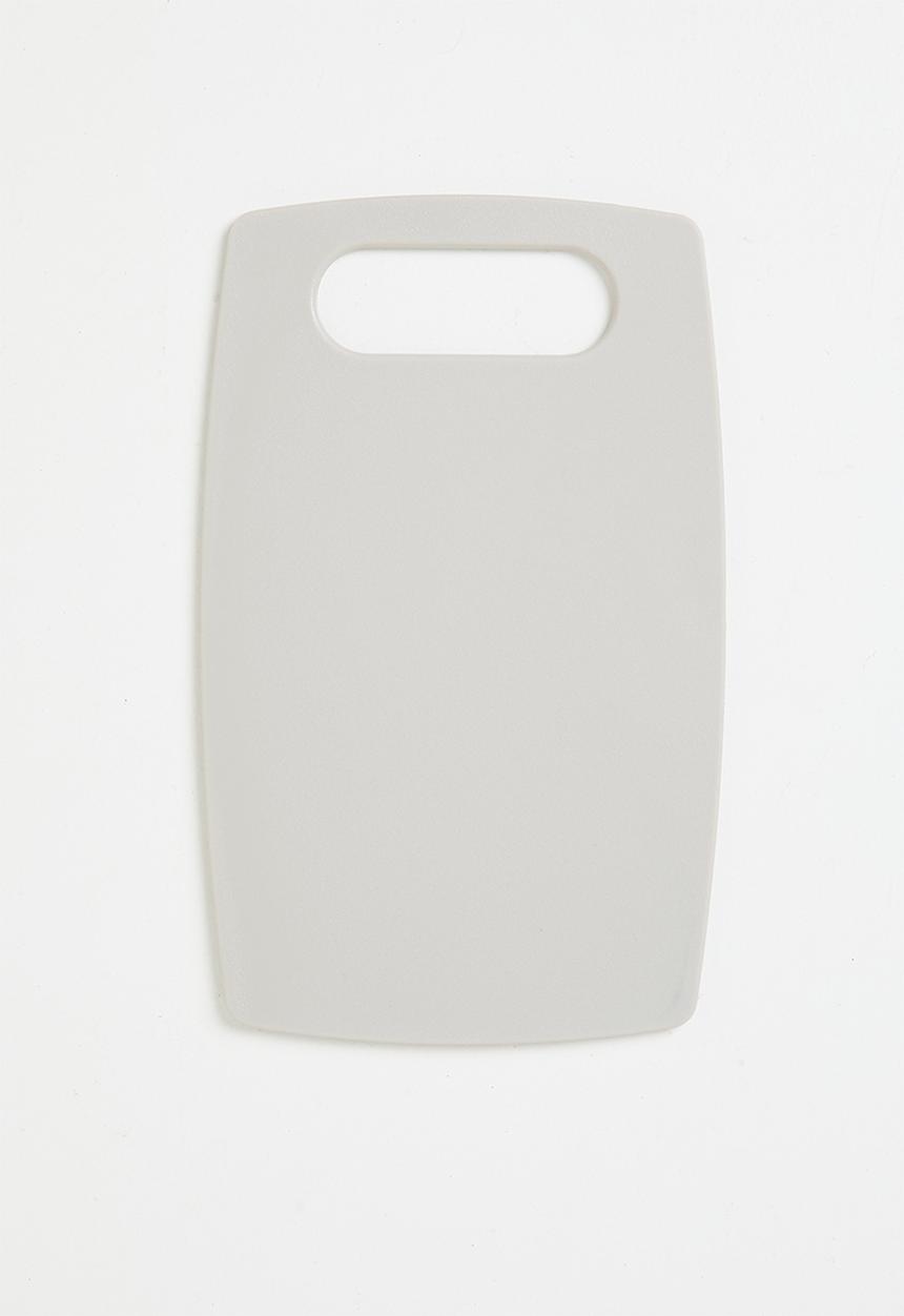 Excellent Houseware - PP cutting board set of 3 - White & grey