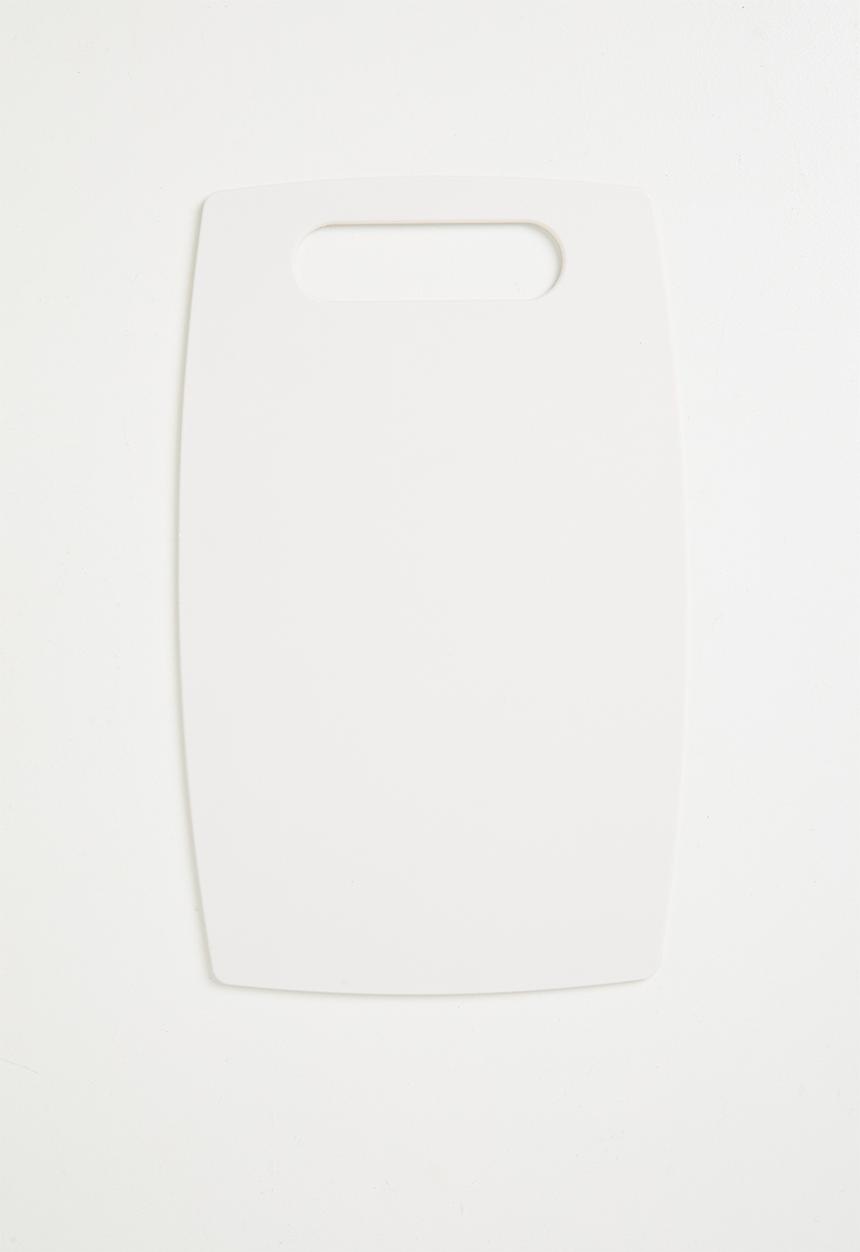 Excellent Houseware - PP cutting board set of 3 - White & grey