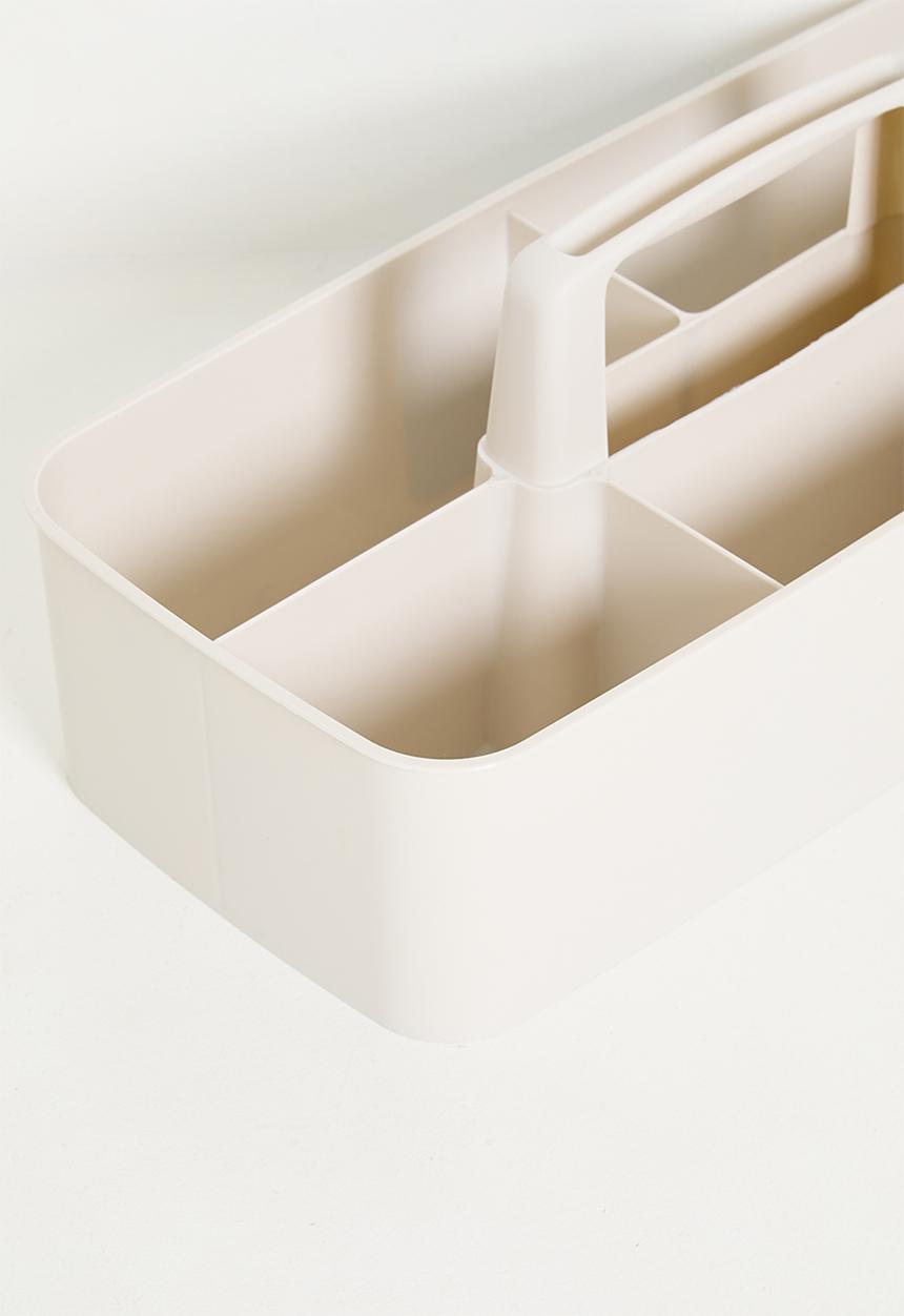 Storage Solutions - Stackable Compartment Box - White