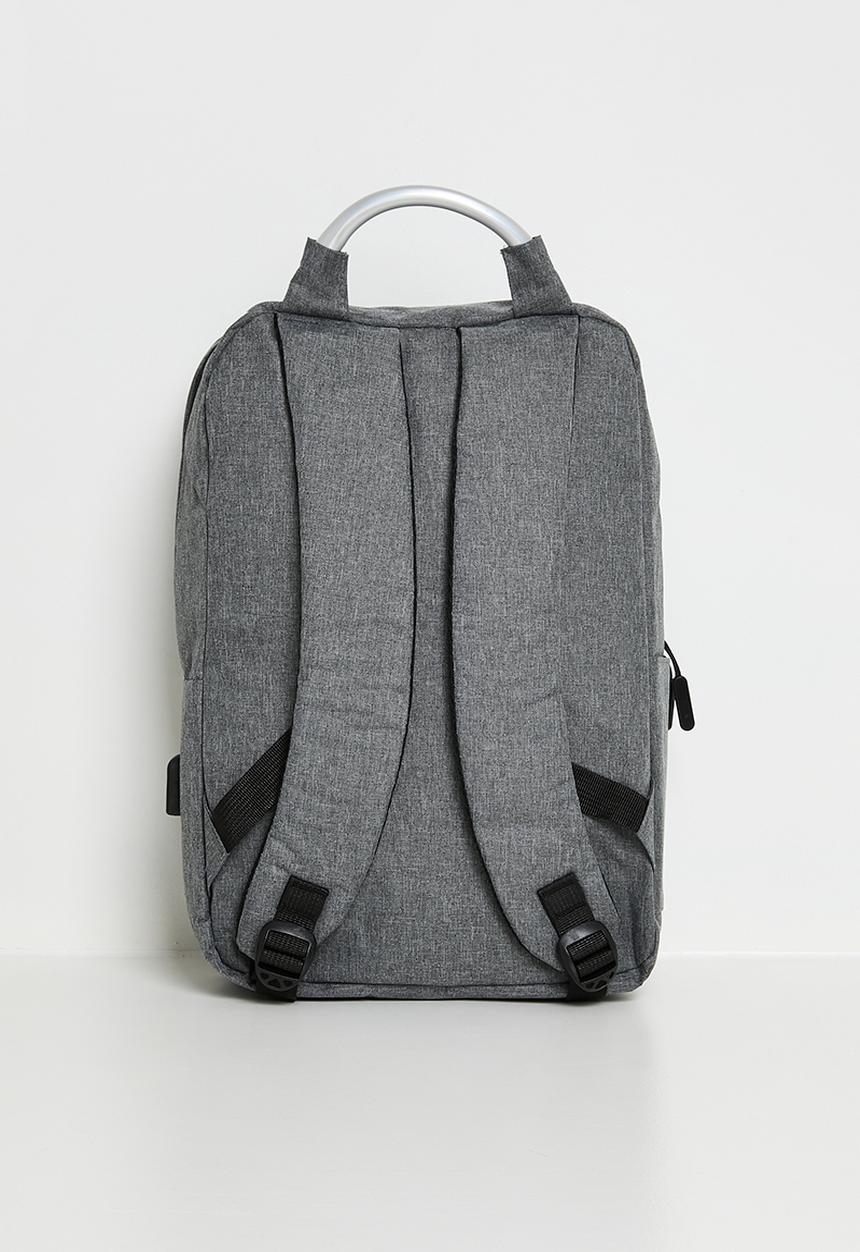 Pop Candy - Rectangular backpack - grey