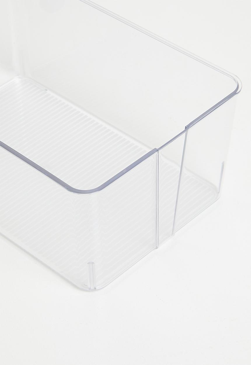 Excellent Houseware - Silicone handle fridge organizer - Clear