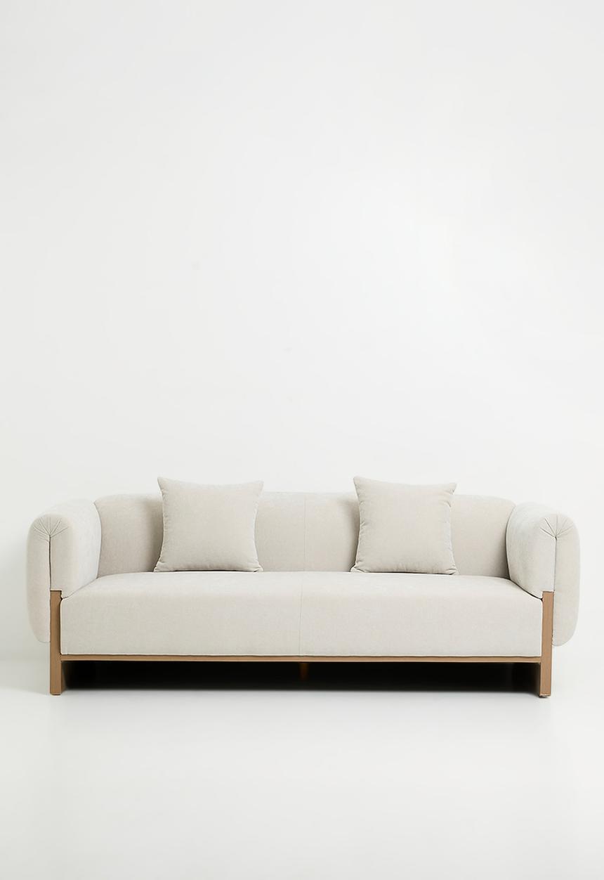 Sixth Floor - Noah 3 Seater Sofa - Natural