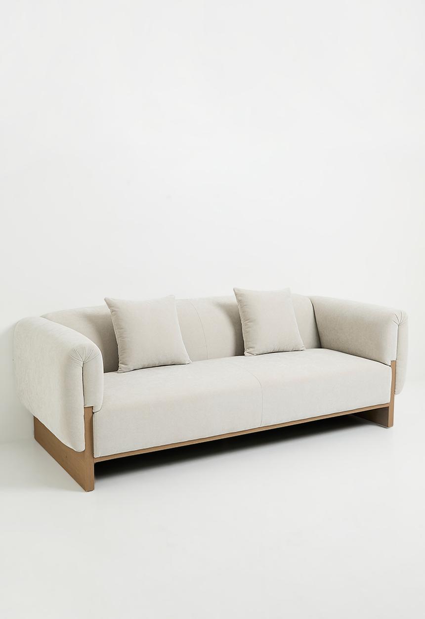 Sixth Floor - Noah 3 Seater Sofa - Natural