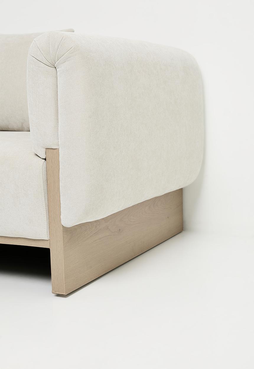 Sixth Floor - Noah 3 Seater Sofa - Natural