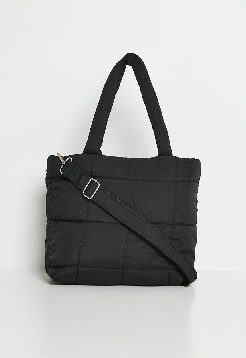 Pop Candy - Quilted shopper bag - black