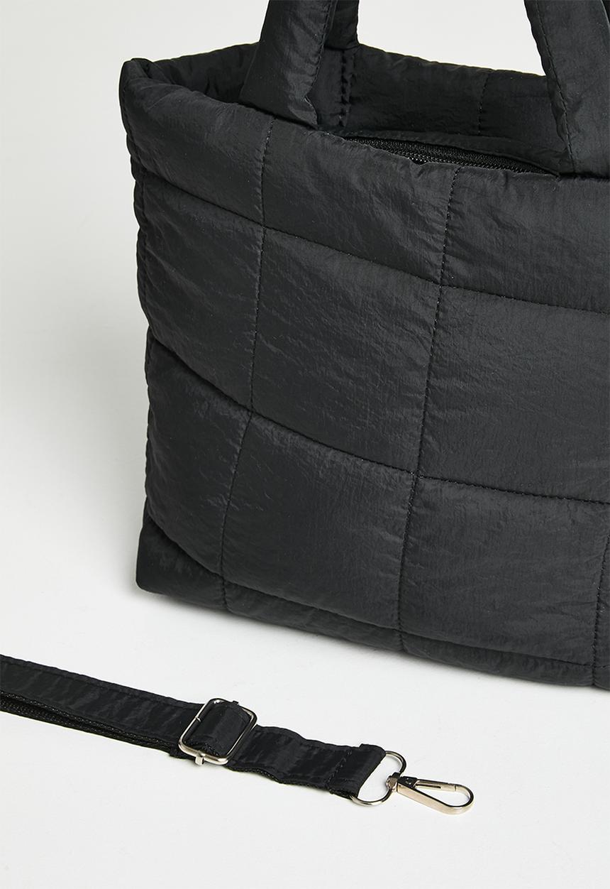 Pop Candy - Quilted shopper bag - black