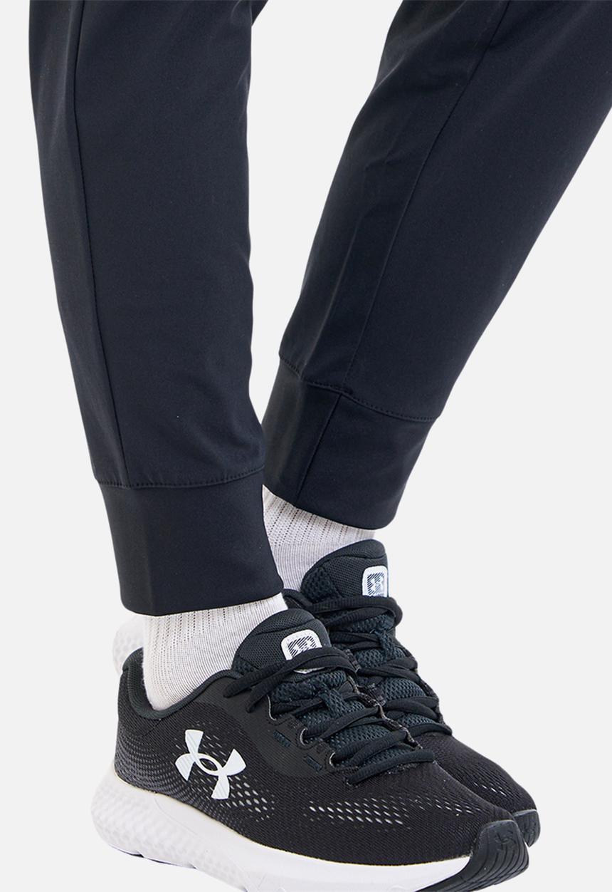 Under Armour - UA Rival Hi Rise Woven Pant - Black/White