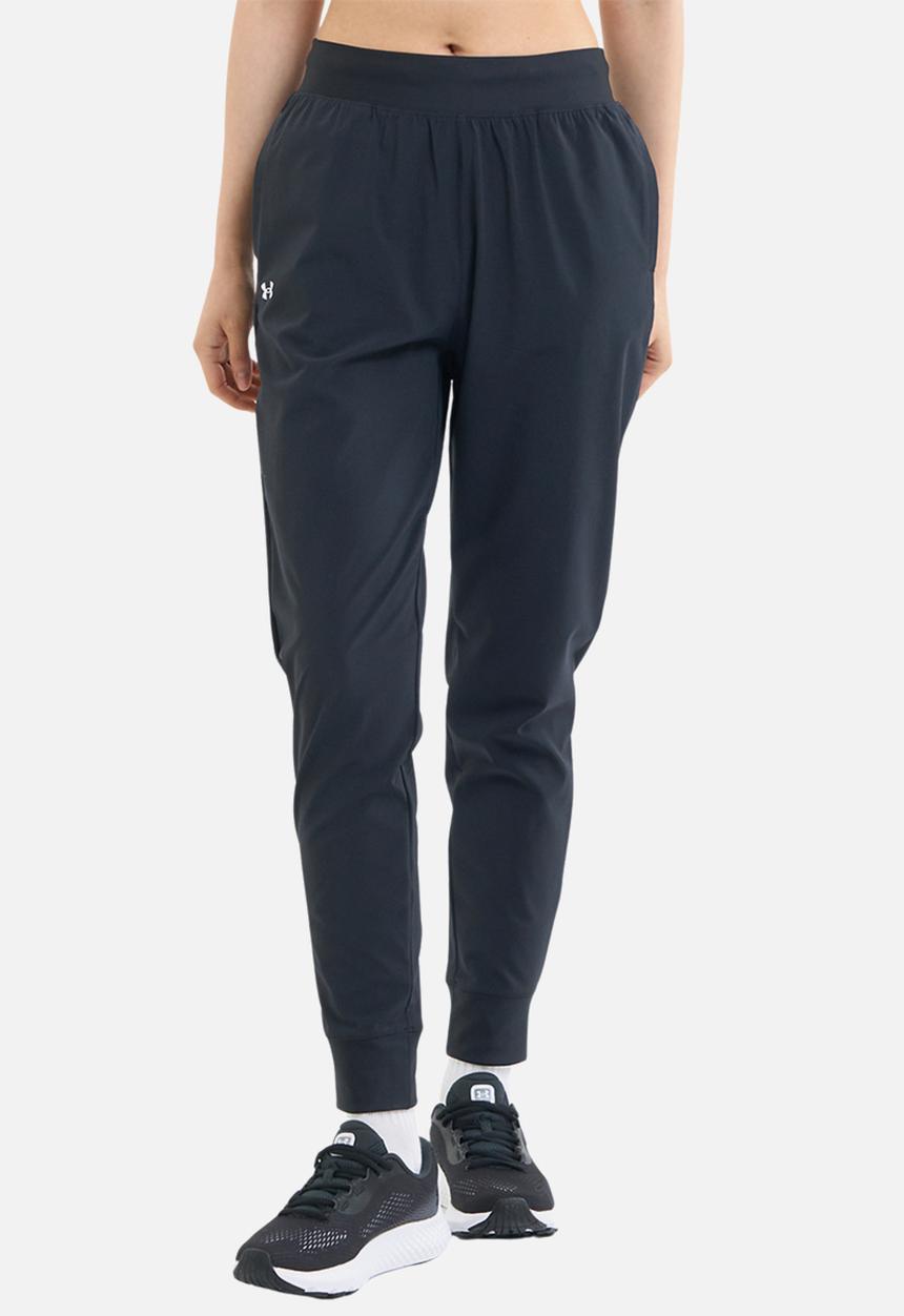 Under Armour - UA Rival Hi Rise Woven Pant - Black/White