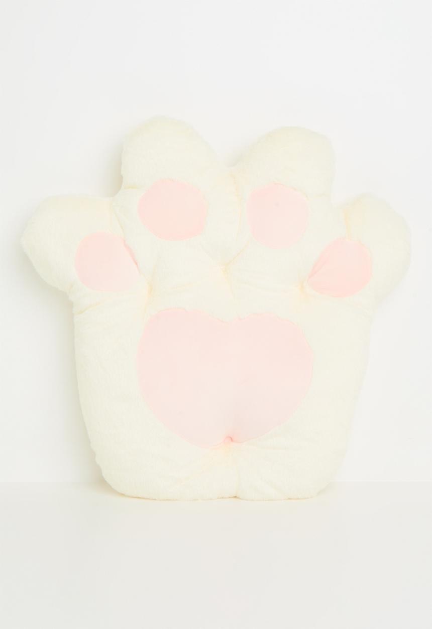 Pop Candy - Super soft paw cushion - cream & pink