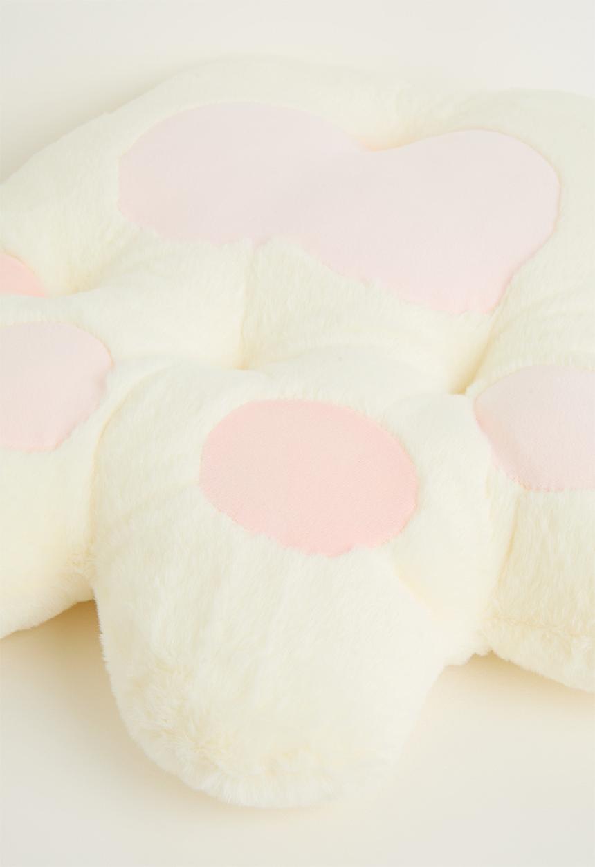 Pop Candy - Super soft paw cushion - cream & pink