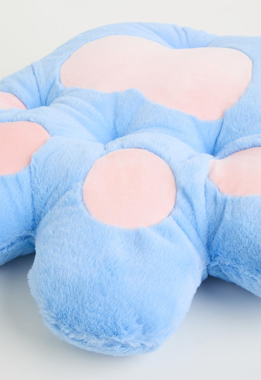 Pop Candy - Super soft paw cushion - blue & pink