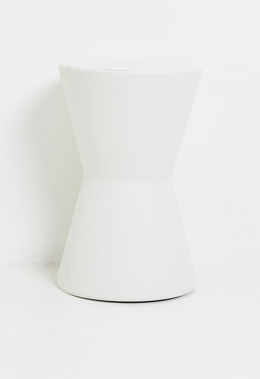 H&S - Strata Side Table - White