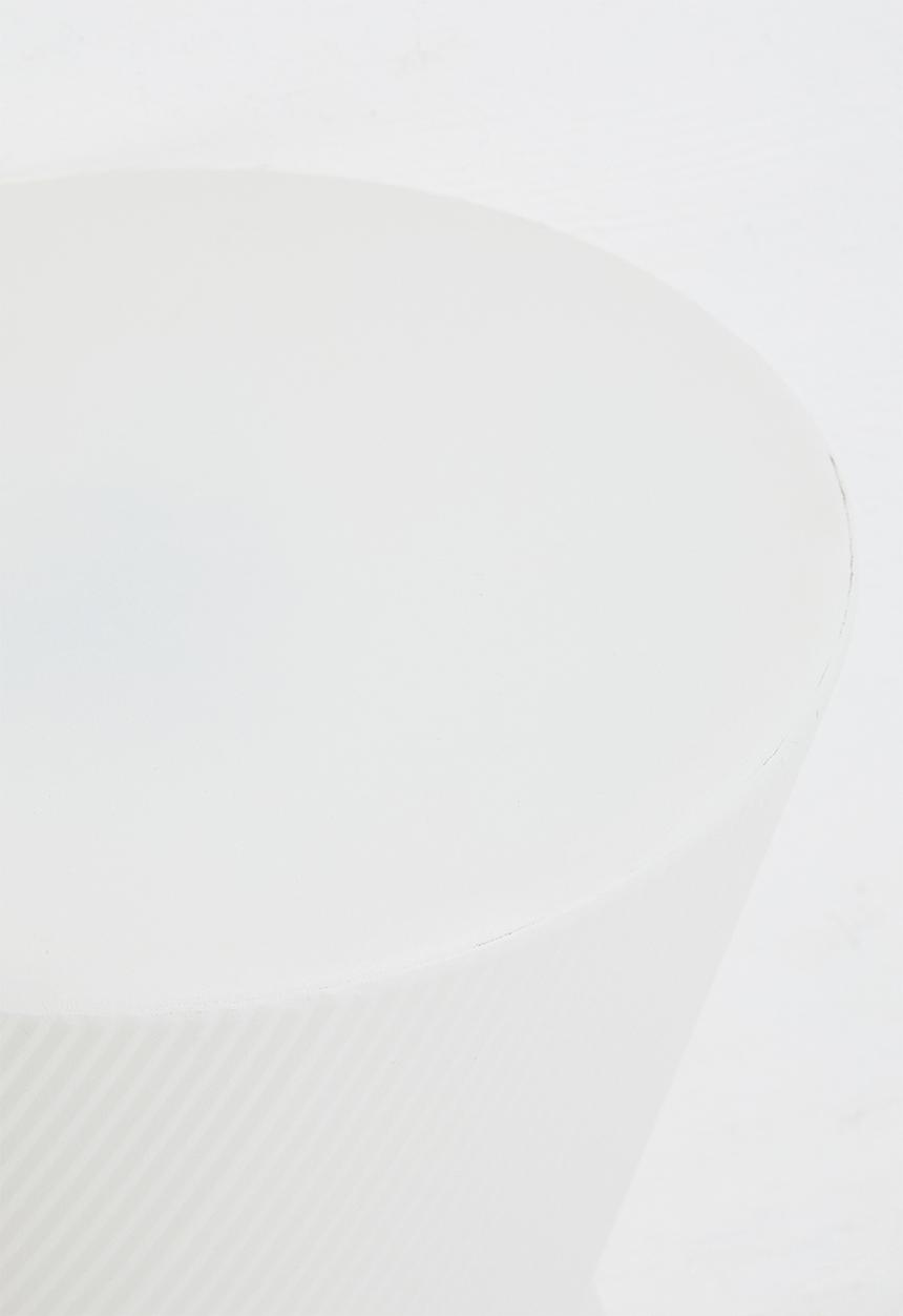 H&S - Strata Side Table - White