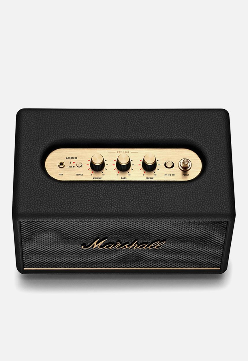 Marshall - Marshall Acton III BT Speaker - Black