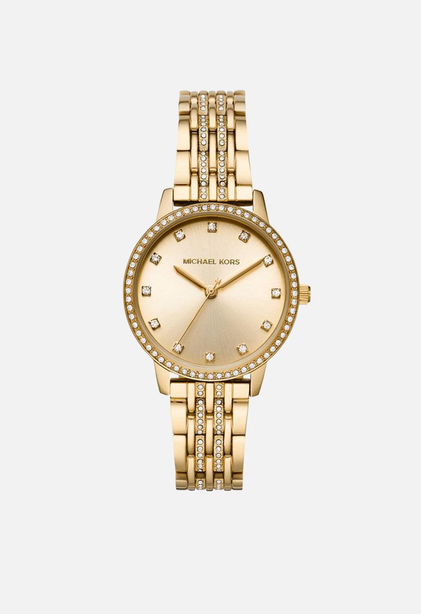 Michael Kors - Melissa Three-Hand  Watch - Gold
