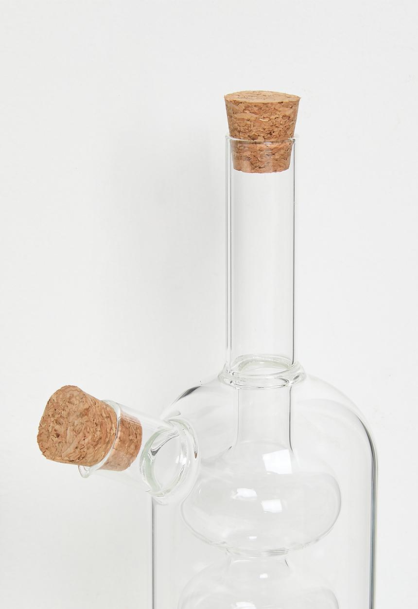 Excellent Houseware - Oil & vinegar bottle - Clear
