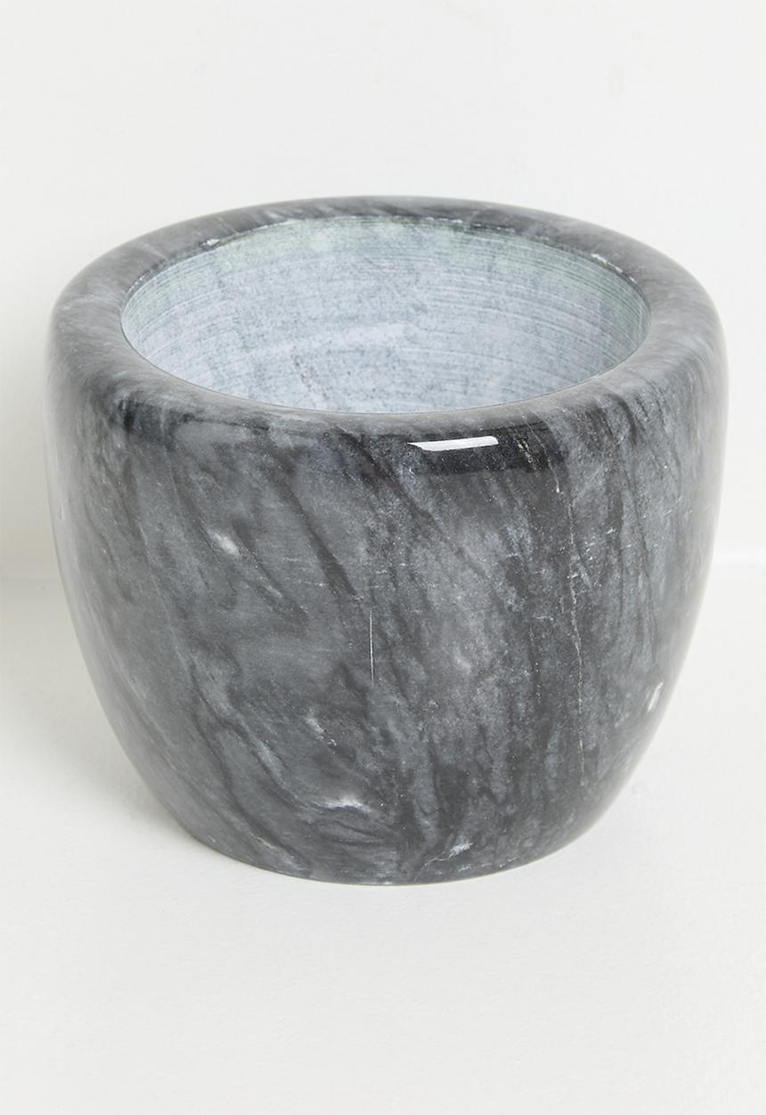 Excellent Houseware - Lia marble pestle & mortar - Black