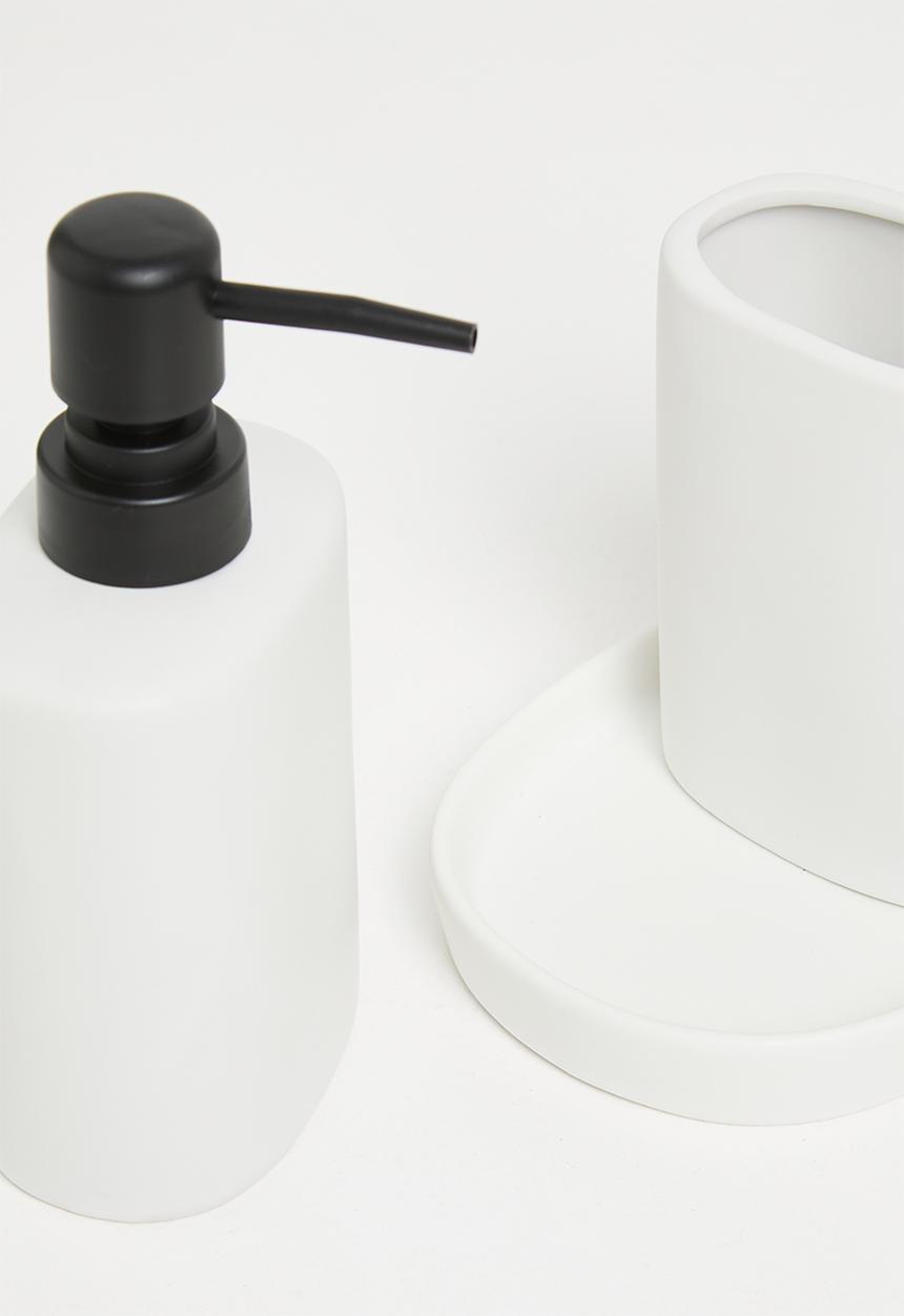 Bathroom Solutions - Apollo 3pc bathroom acc set - White